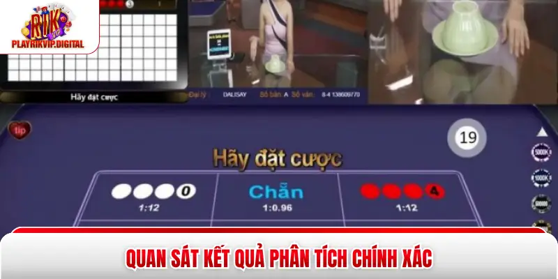 Cách Đoán Chẵn Lẻ Trong Xóc Đĩa 100% Hiệu Quả Cho Người Mới Quan sát kết quả phân tích chính xác